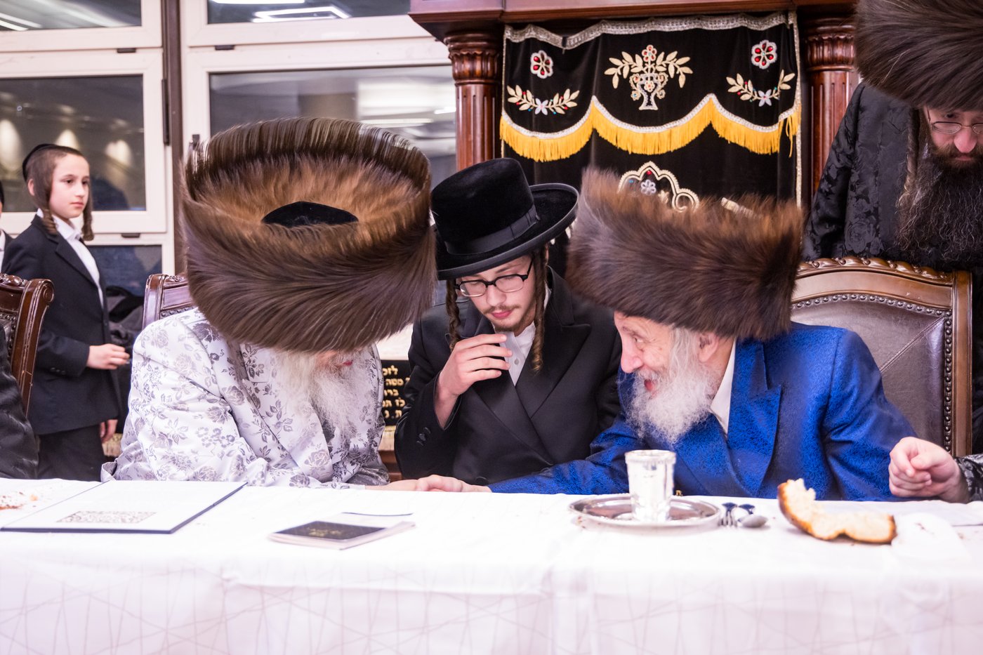 שמחת התנאים בחצרות סאטמר בערזאן