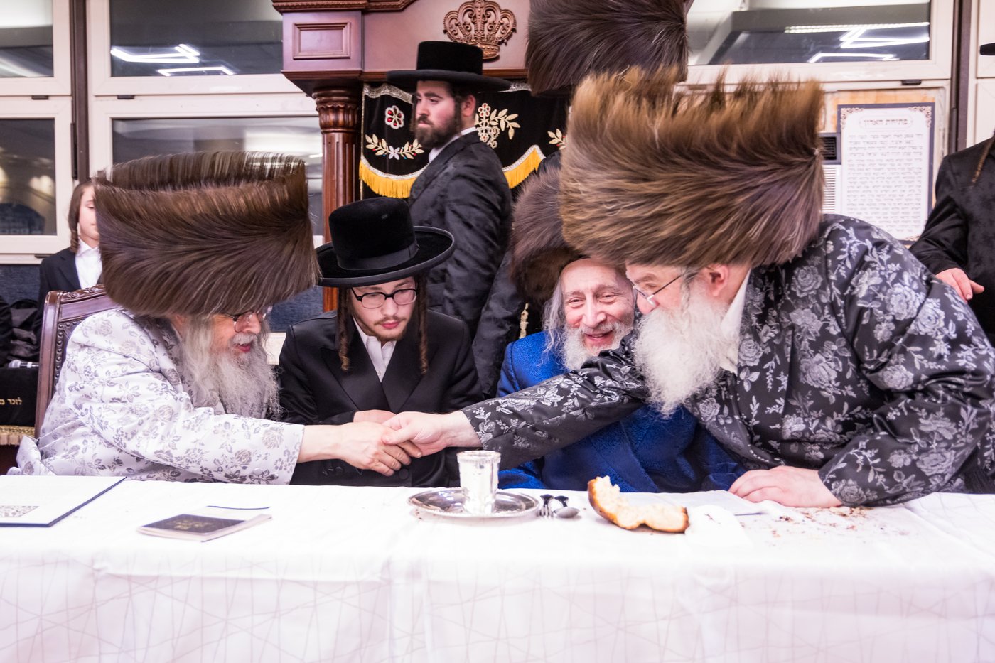שמחת התנאים בחצרות סאטמר בערזאן