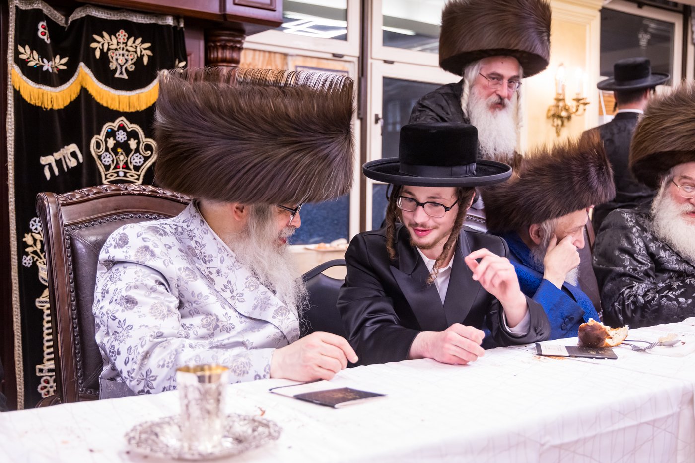 שמחת התנאים בחצרות סאטמר בערזאן