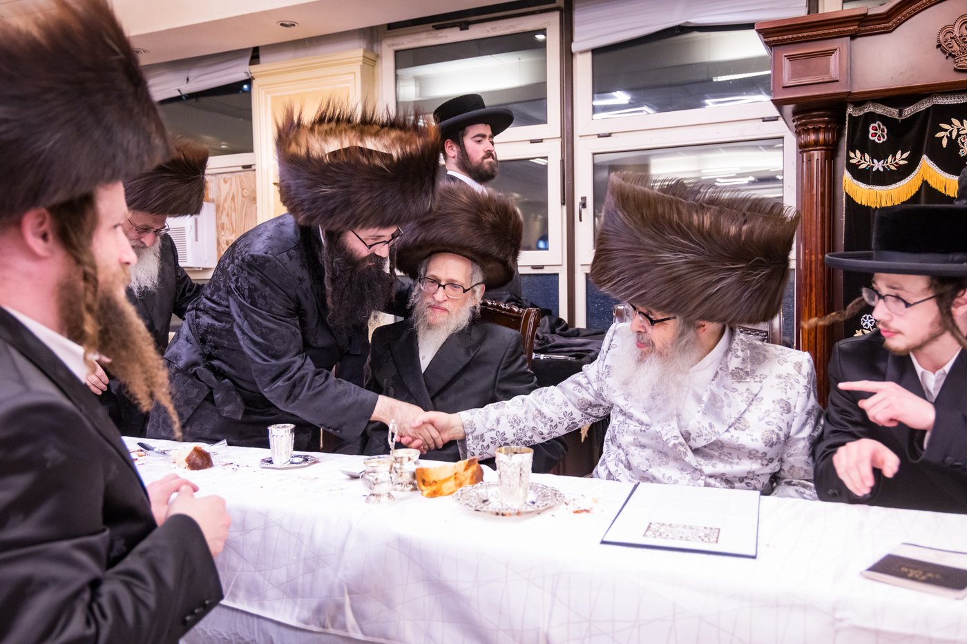 שמחת התנאים בחצרות סאטמר בערזאן