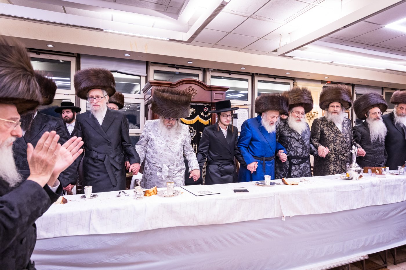 שמחת התנאים בחצרות סאטמר בערזאן