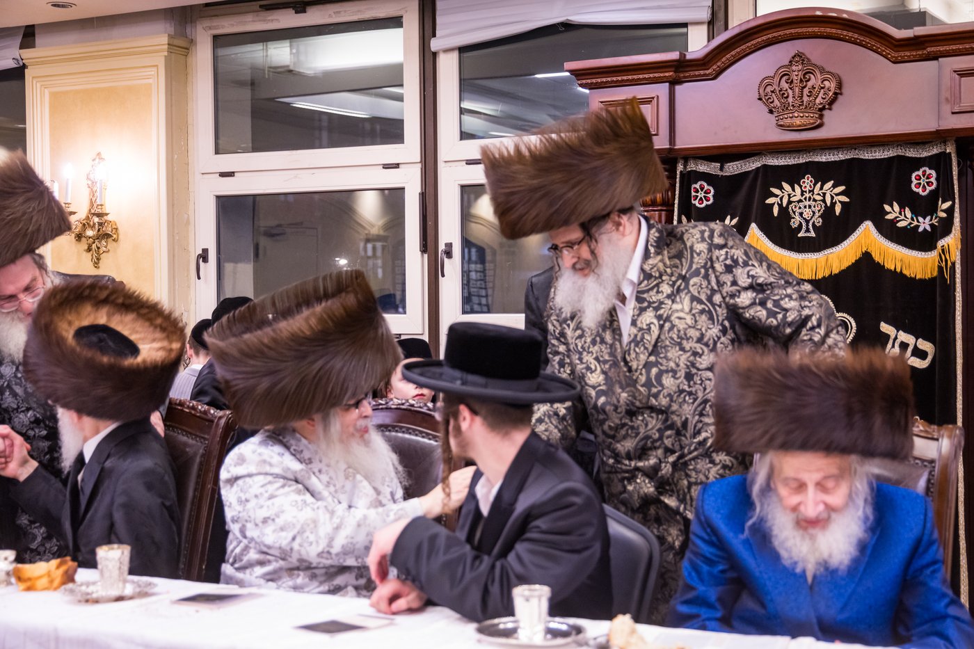 שמחת התנאים בחצרות סאטמר בערזאן