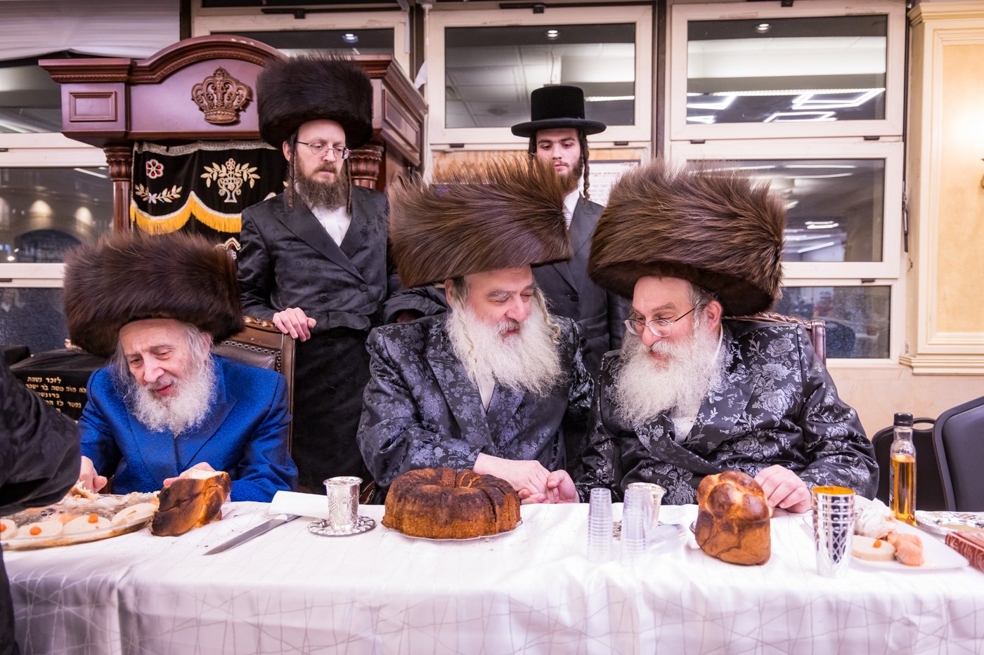 שמחת התנאים בחצרות סאטמר בערזאן