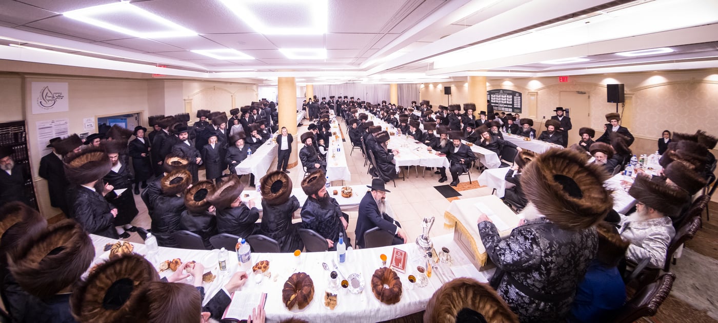 שמחת התנאים בחצרות סאטמר בערזאן