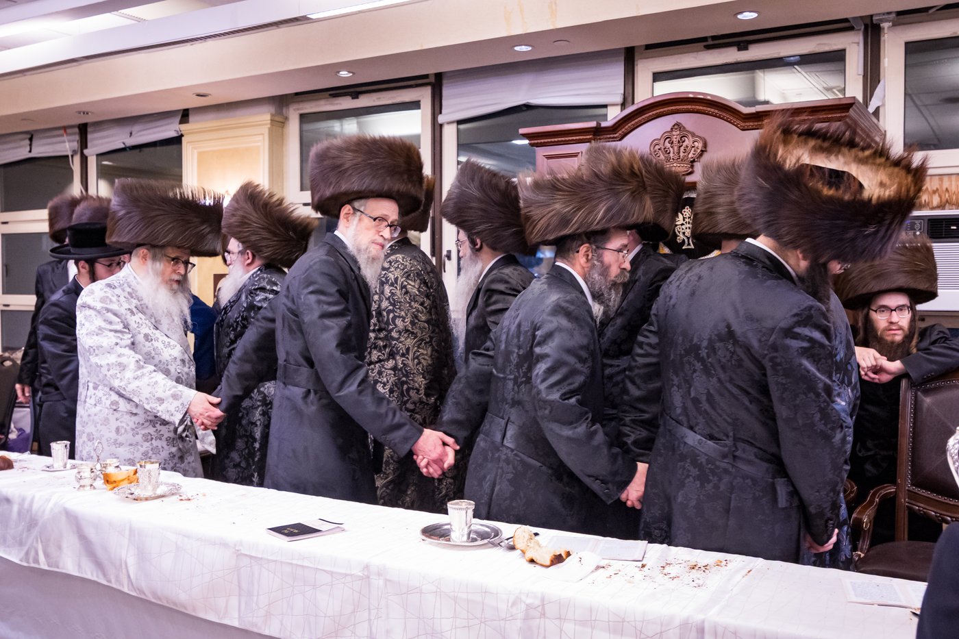 שמחת התנאים בחצרות סאטמר בערזאן