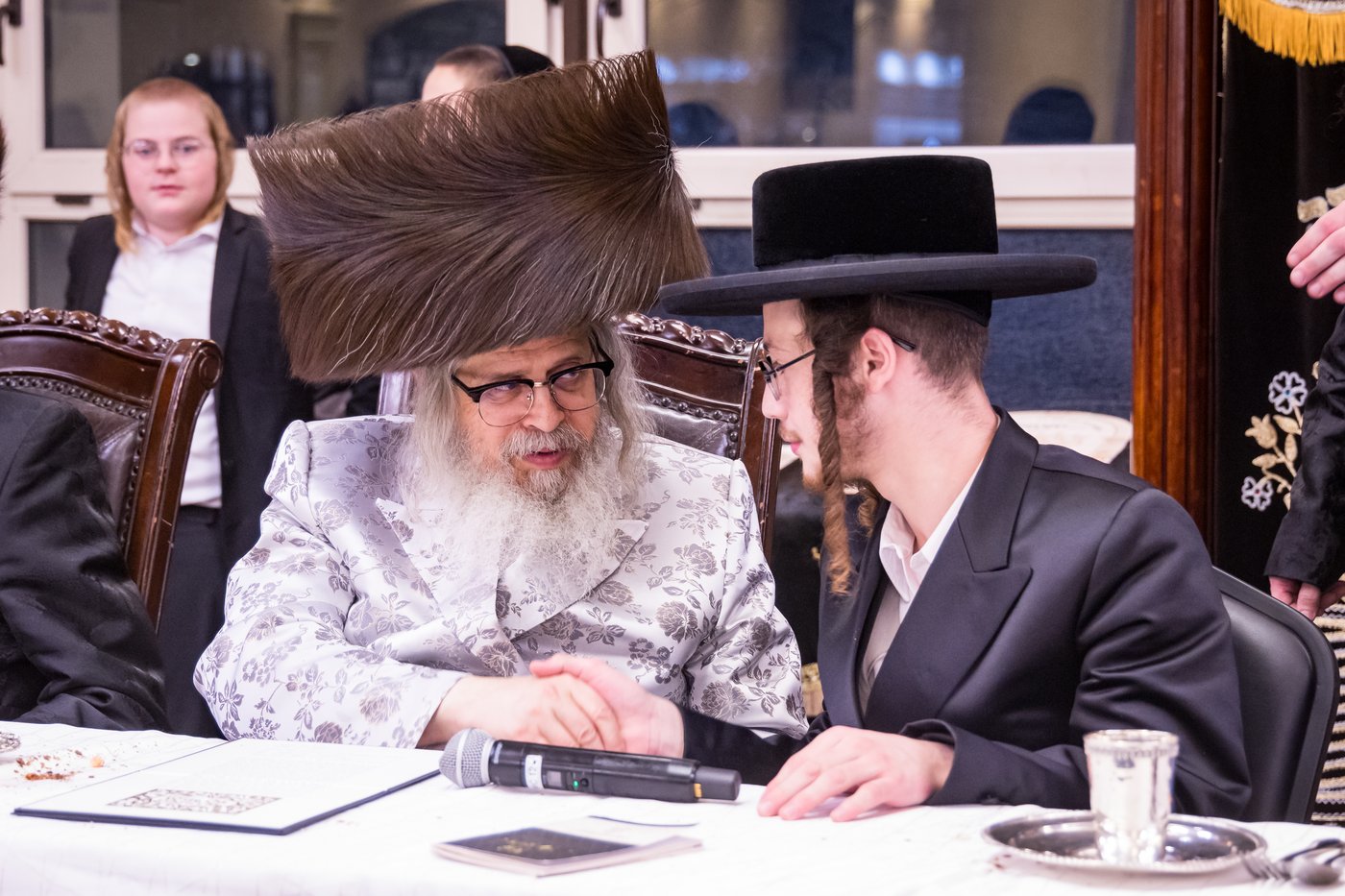 שמחת התנאים בחצרות סאטמר בערזאן
