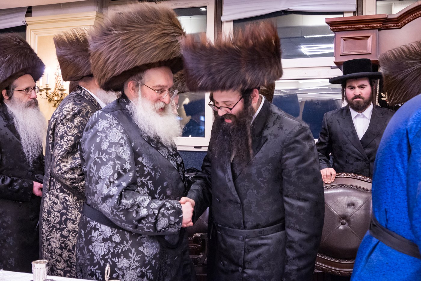 שמחת התנאים בחצרות סאטמר בערזאן