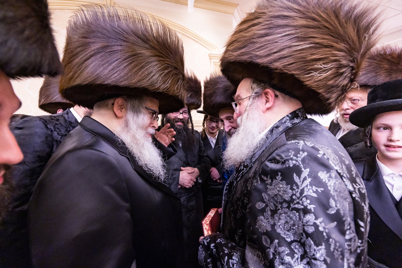 שמחת התנאים בחצרות סאטמר בערזאן