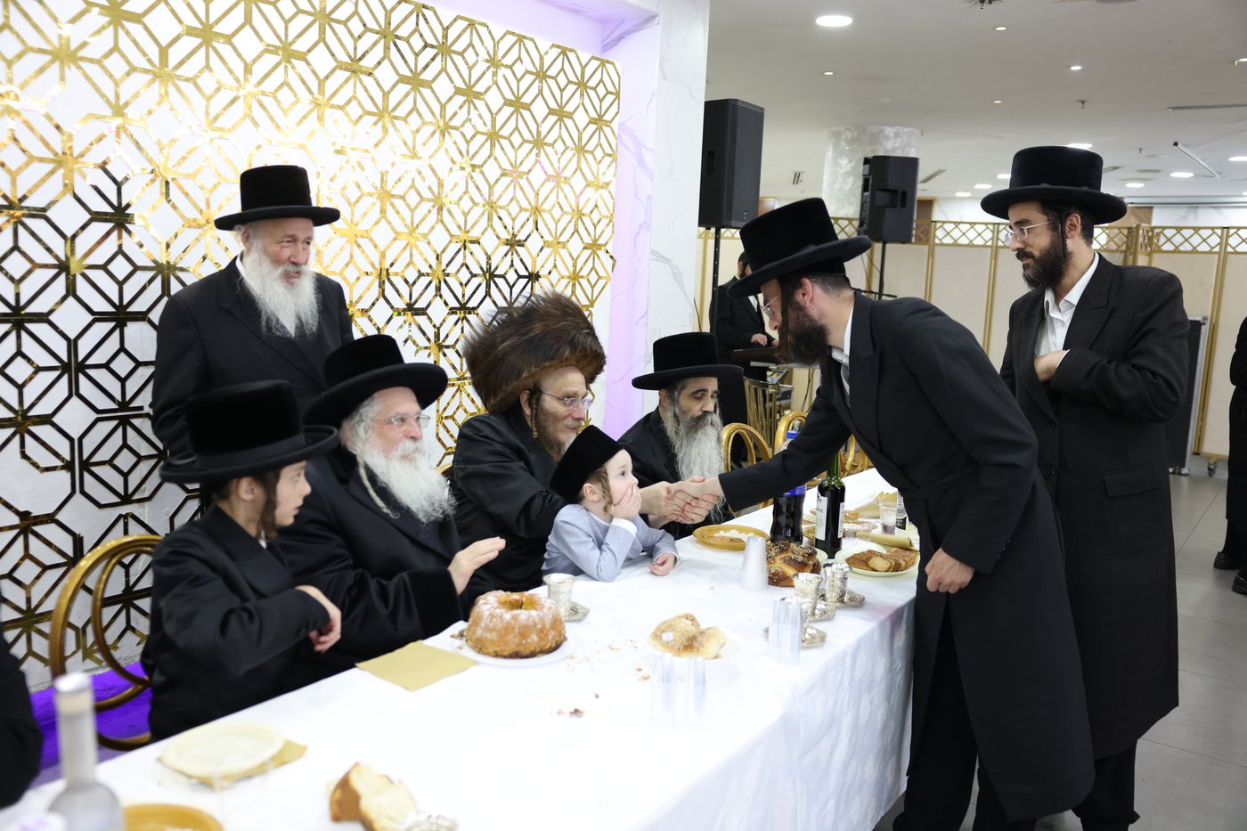 שמחת בר המצווה לבן הרה"ח רבי נפתלי שנייבלג