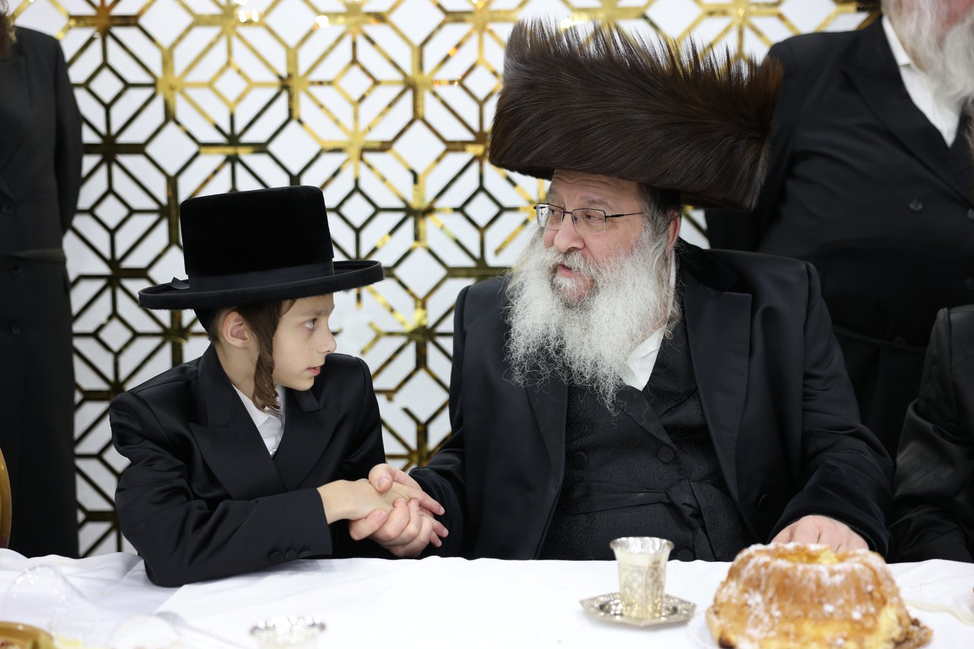 שמחת בר המצווה לבן הרה"ח רבי נפתלי שנייבלג