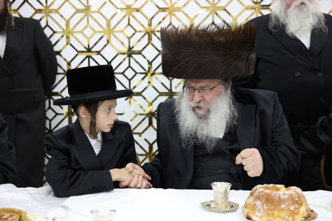 שמחת בר המצווה לבן הרה"ח רבי נפתלי שנייבלג