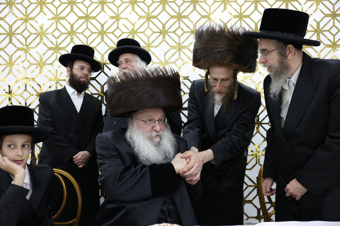שמחת בר המצווה לבן הרה"ח רבי נפתלי שנייבלג