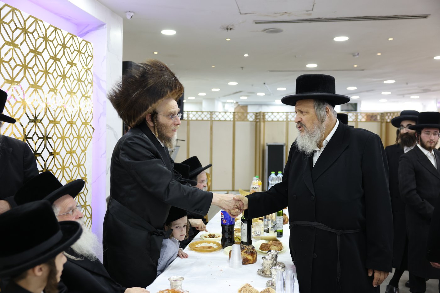 שמחת בר המצווה לבן הרה"ח רבי נפתלי שנייבלג