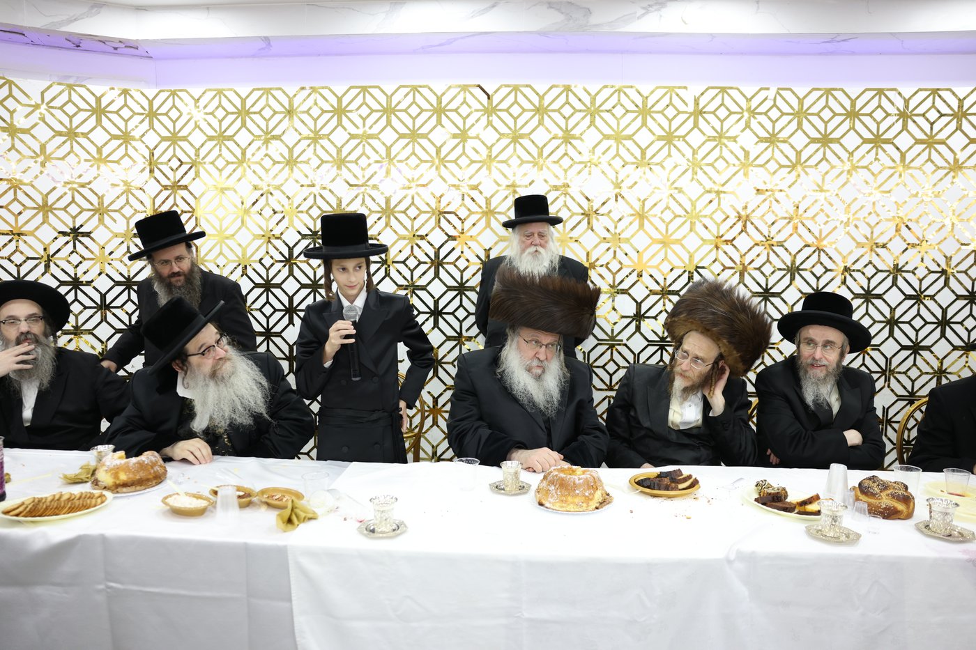 שמחת בר המצווה לבן הרה"ח רבי נפתלי שנייבלג