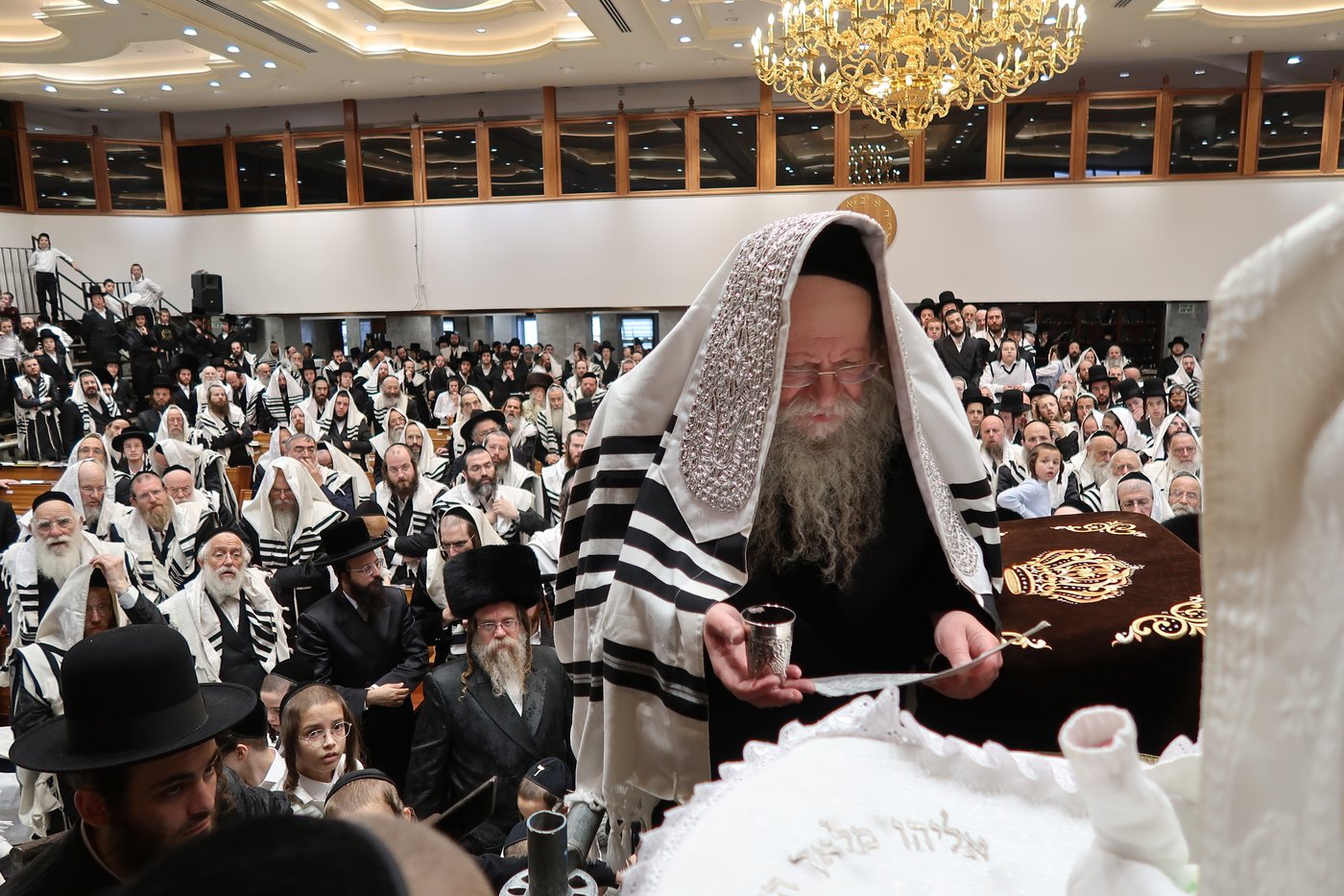 שמחת הברית לנין האדמו"ר מסלונים שליט"א