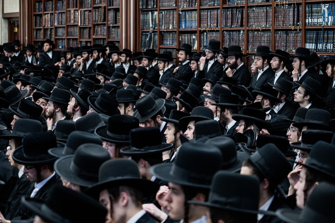 האדמו"ר מסאטמר שליט"א בשיחת פתיחת הזמן | צילום: י. שטיין