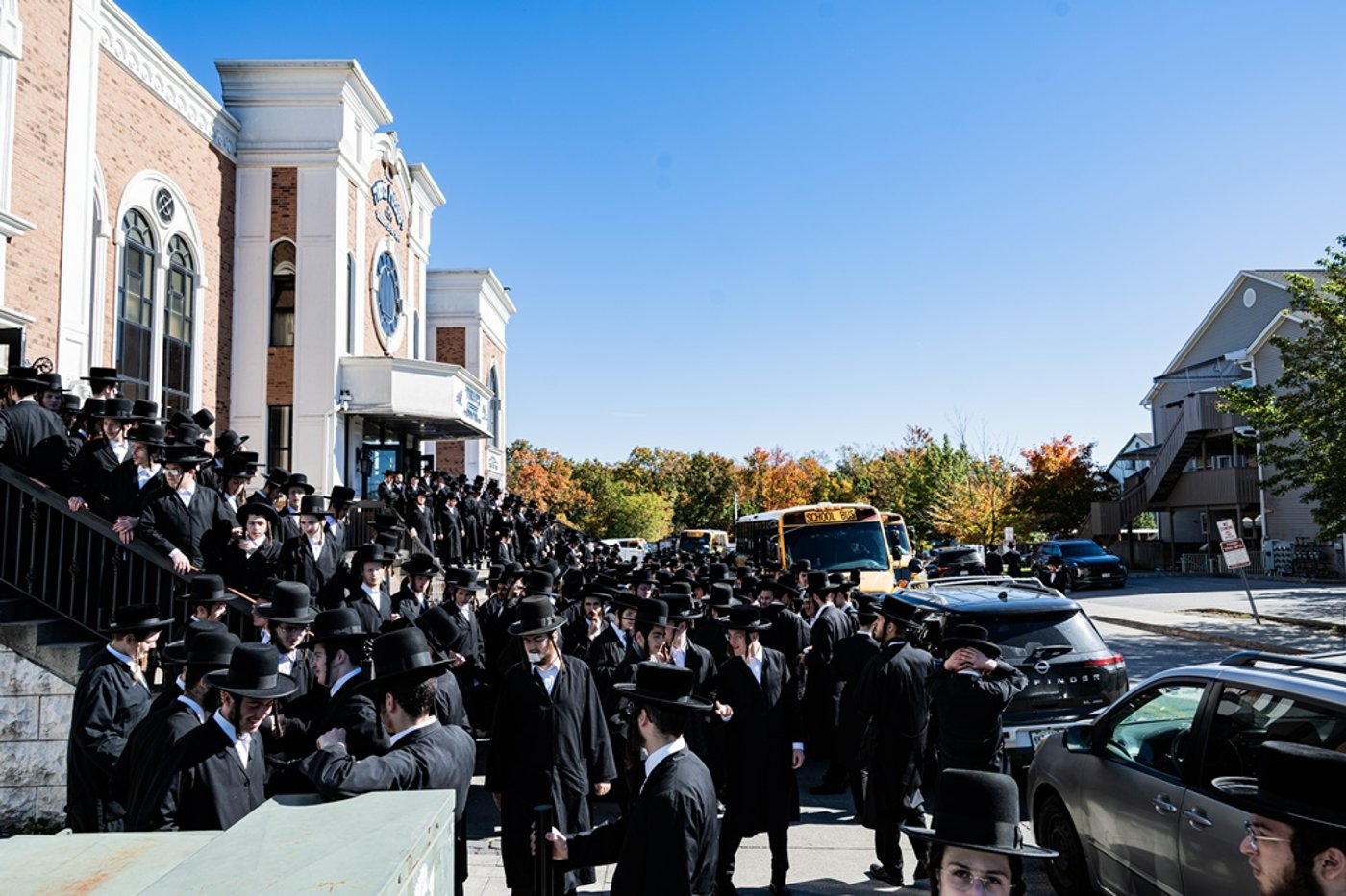האדמו"ר מסאטמר שליט"א בשיחת פתיחת הזמן | צילום: י. שטיין