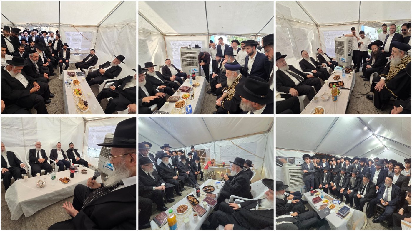 ניחום אבלים אצל משפחת כהן | צילום: באדיבות המצלם