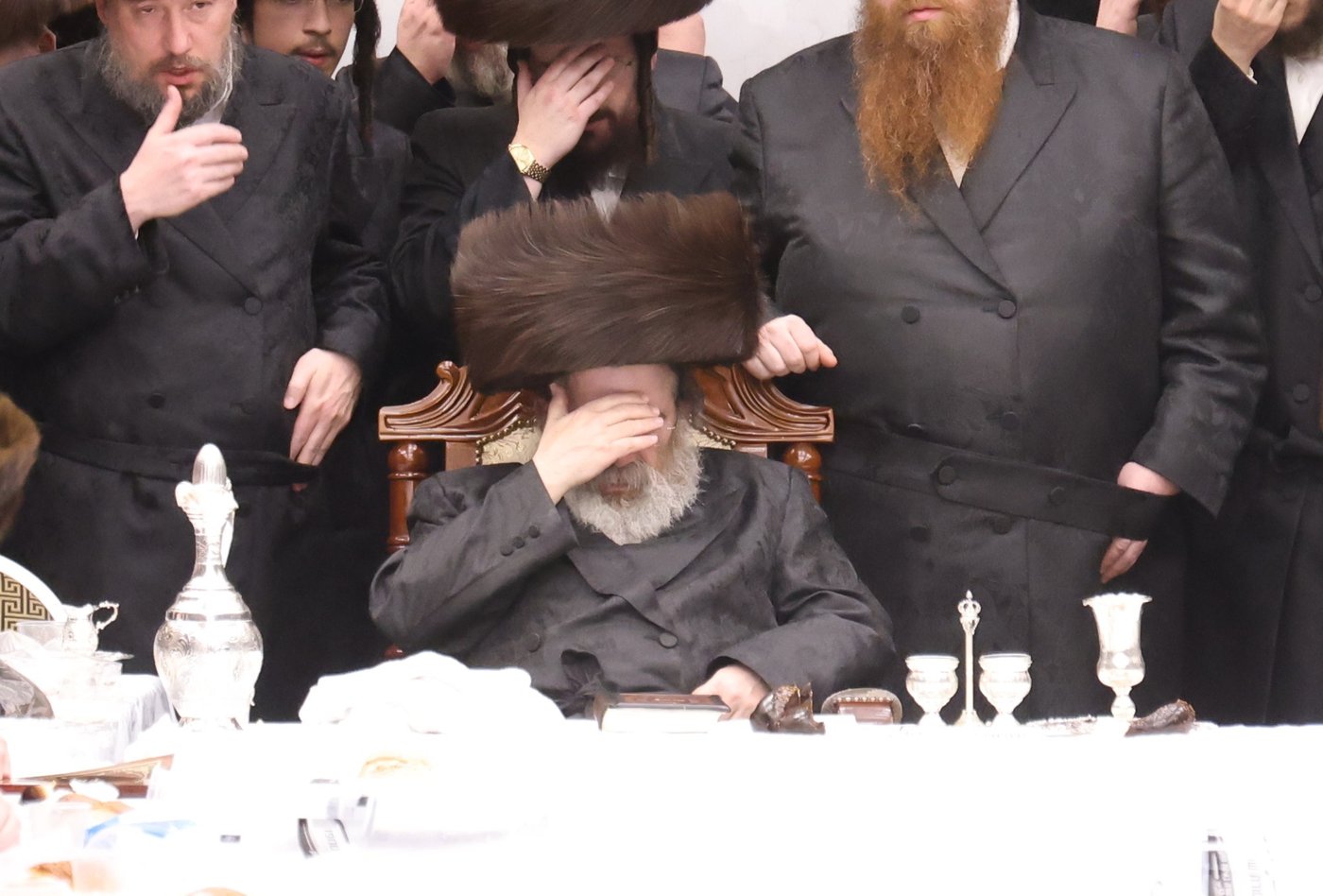 האדמו"ר מסטוטשין שליט"א בשבתו בירושלים
