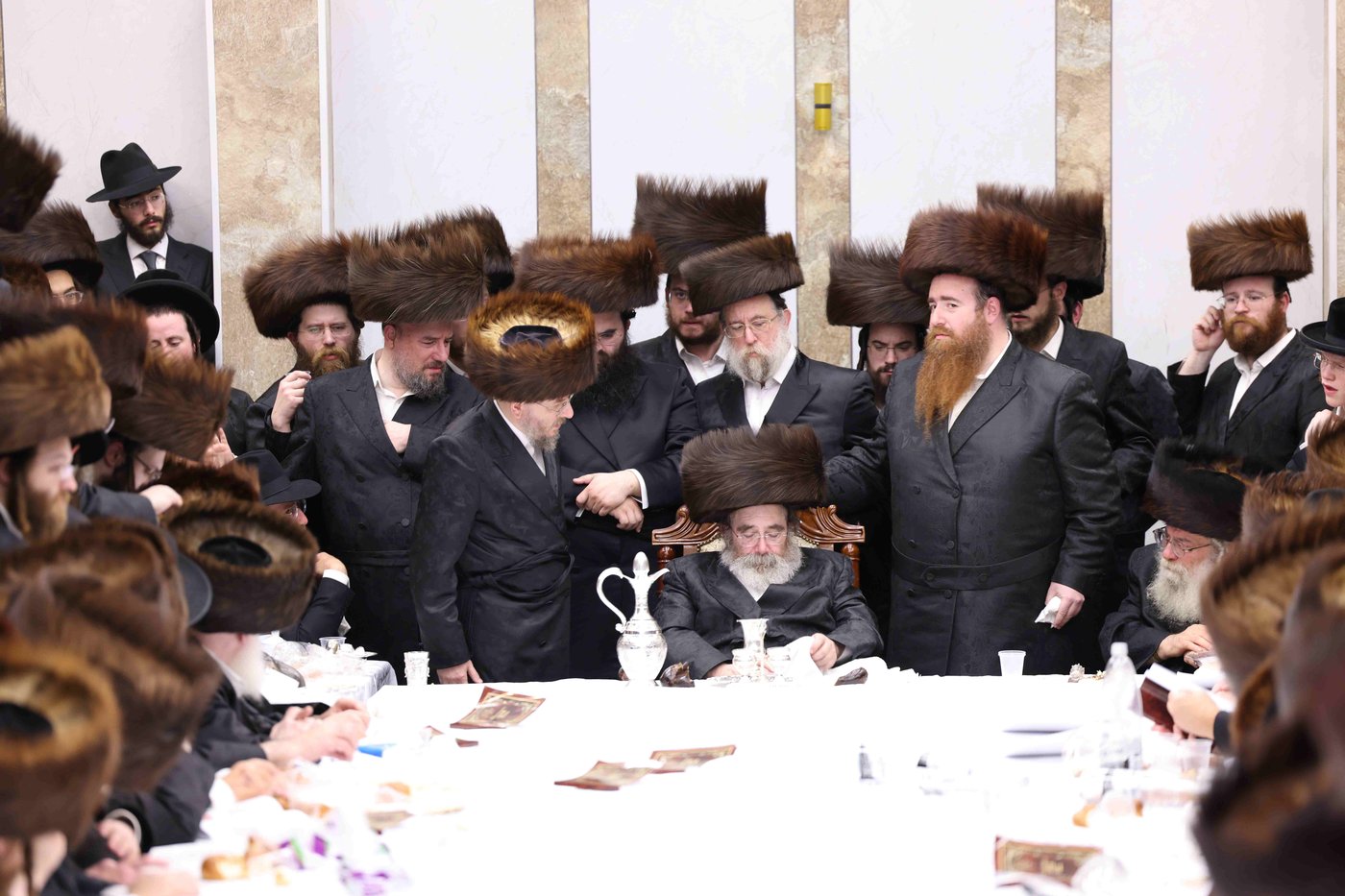 האדמו"ר מסטוטשין שליט"א בשבתו בירושלים