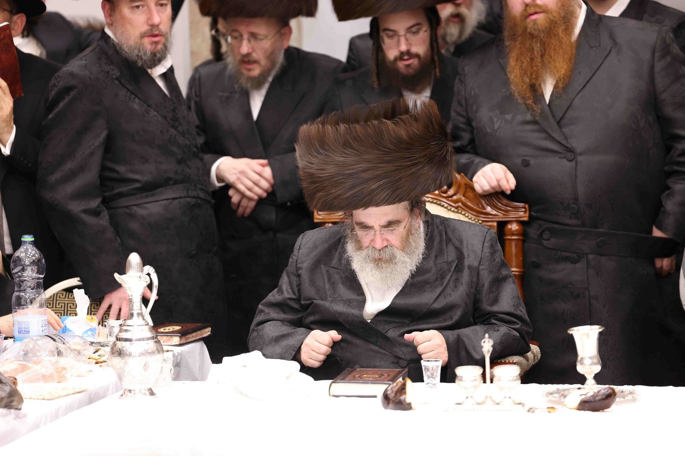 האדמו"ר מסטוטשין שליט"א בשבתו בירושלים