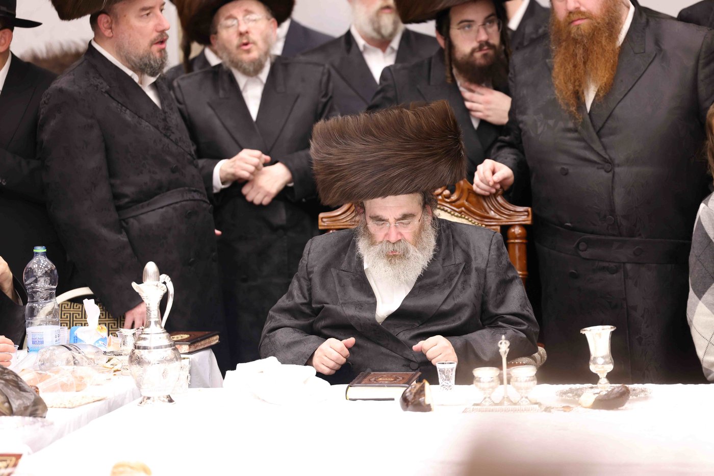 האדמו"ר מסטוטשין שליט"א בשבתו בירושלים