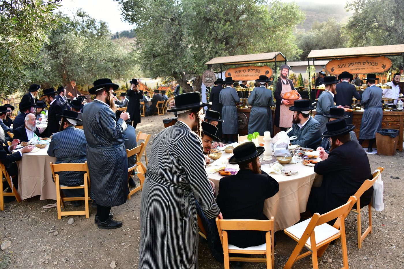 מעמד התורמים בחצור הגלילית | צילום: שוקי לרר