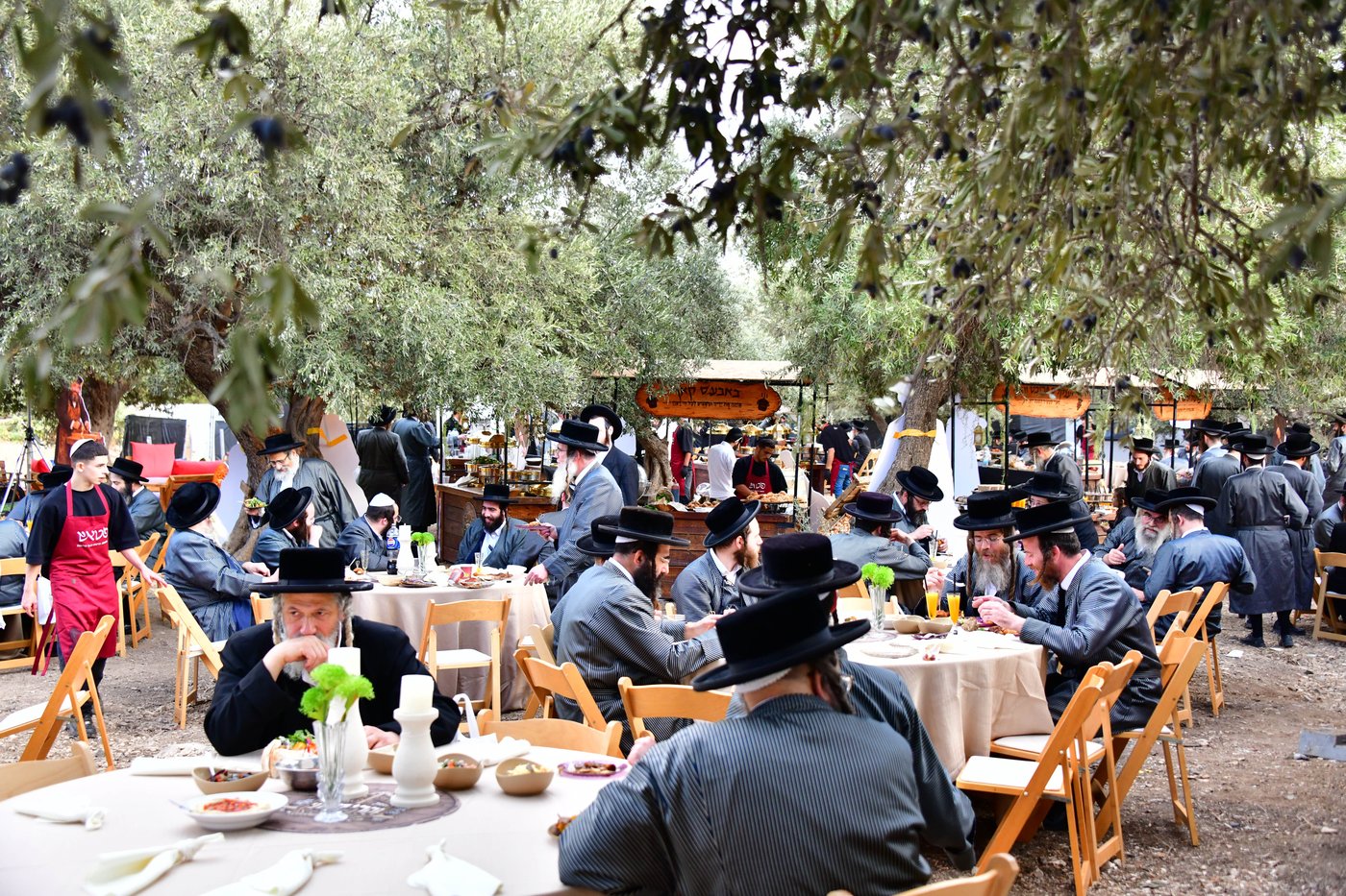 מעמד התורמים בחצור הגלילית | צילום: שוקי לרר
