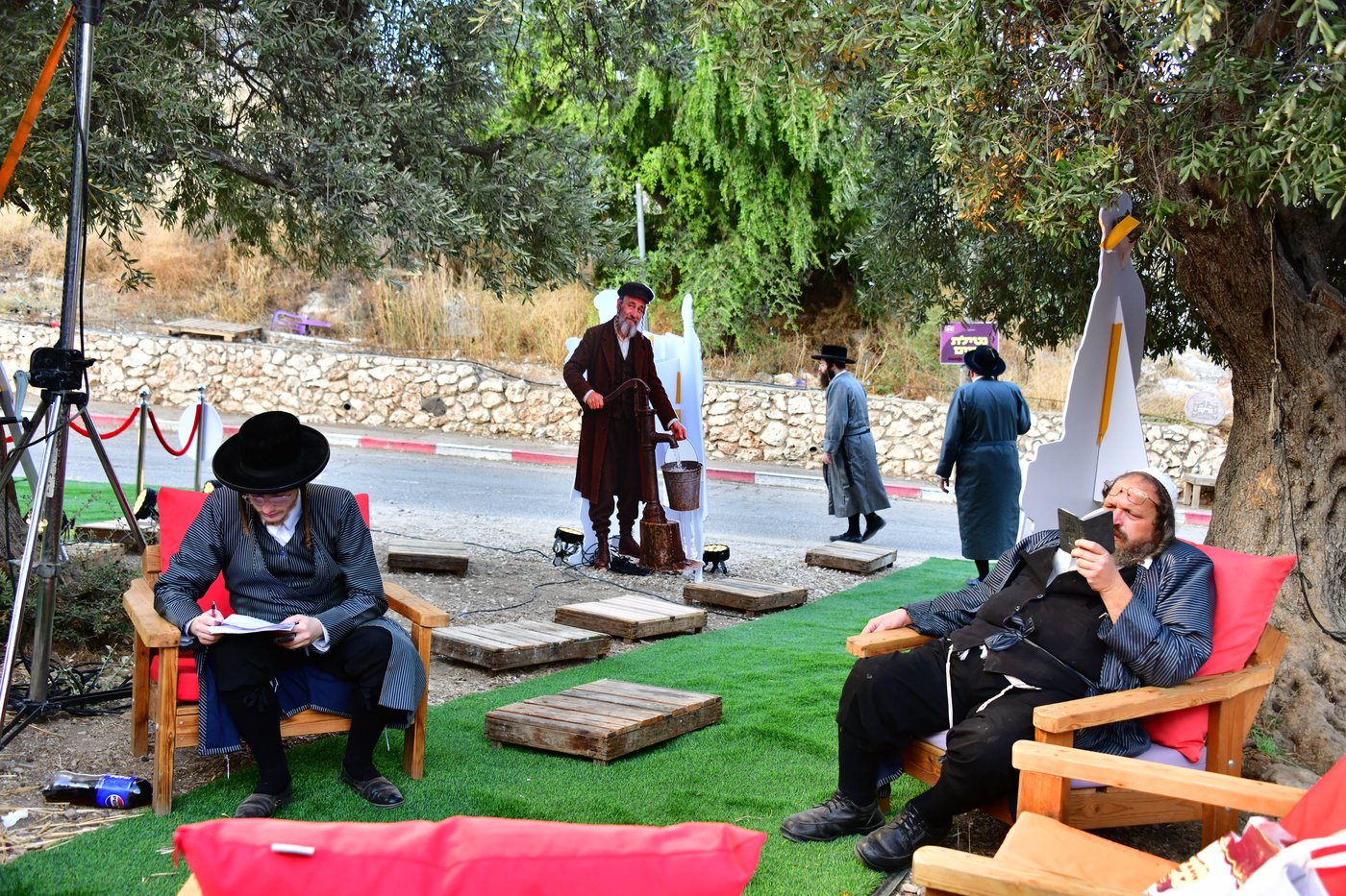 מעמד התורמים בחצור הגלילית | צילום: שוקי לרר
