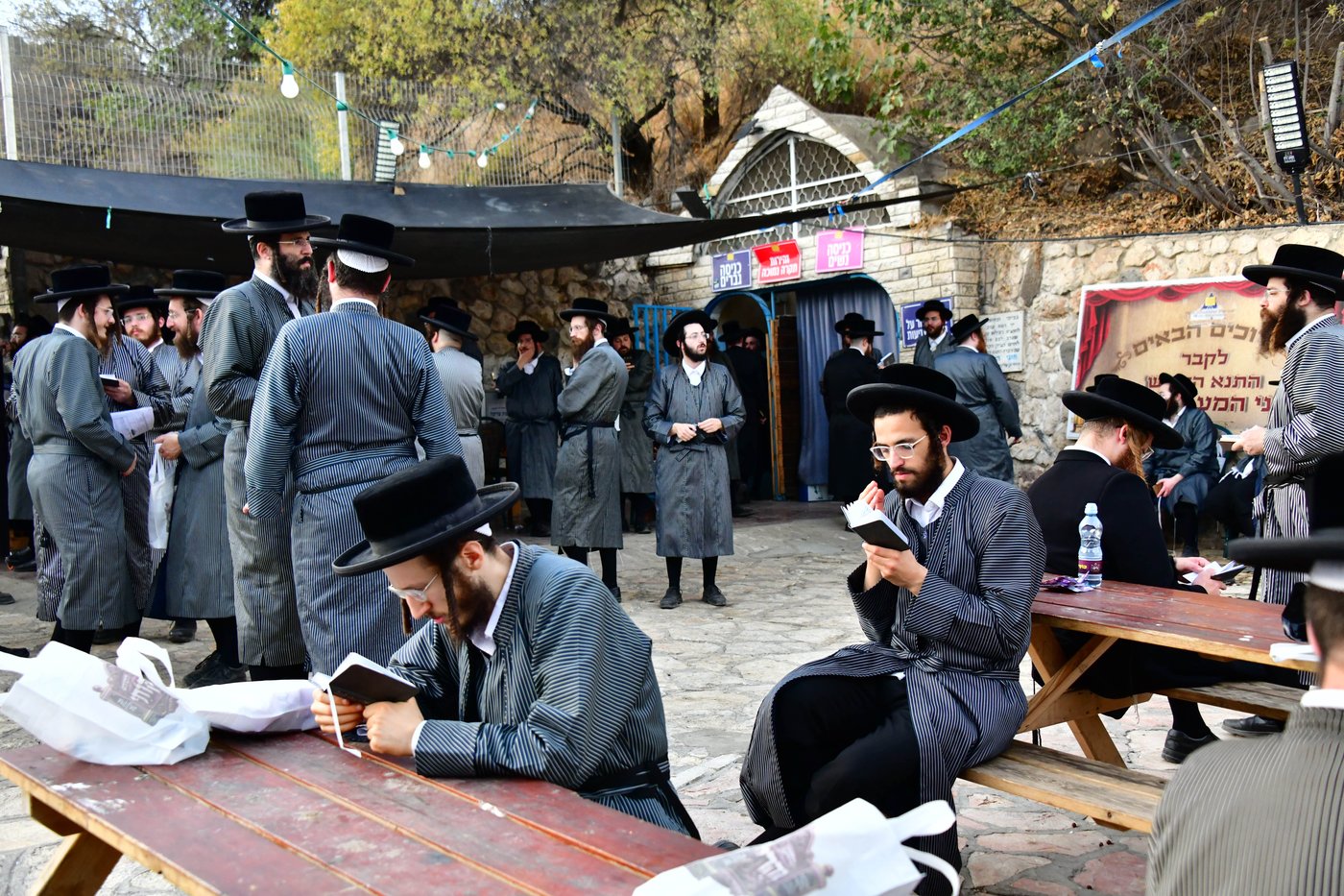 מעמד התורמים בחצור הגלילית | צילום: שוקי לרר