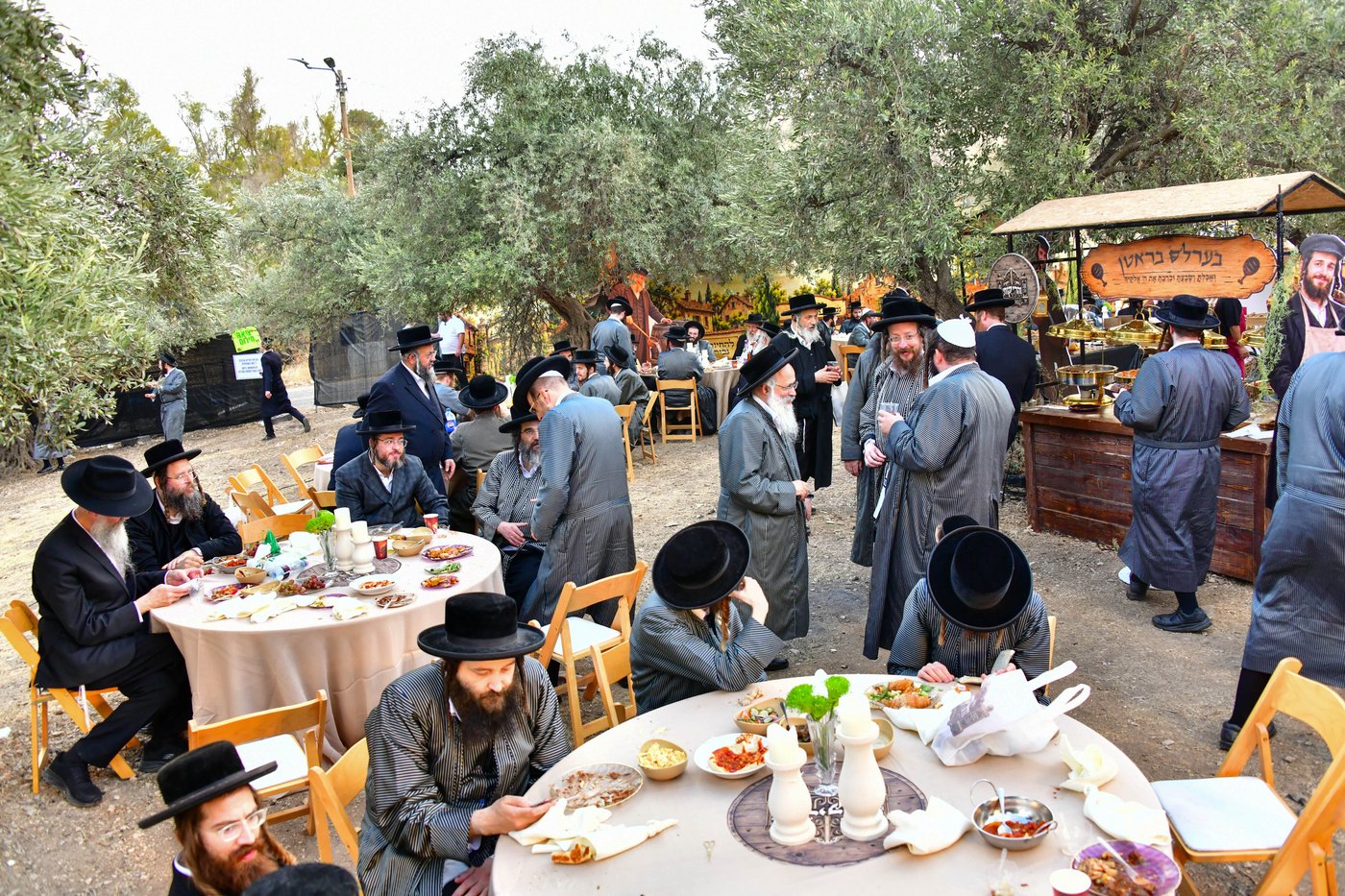 מעמד התורמים בחצור הגלילית | צילום: שוקי לרר