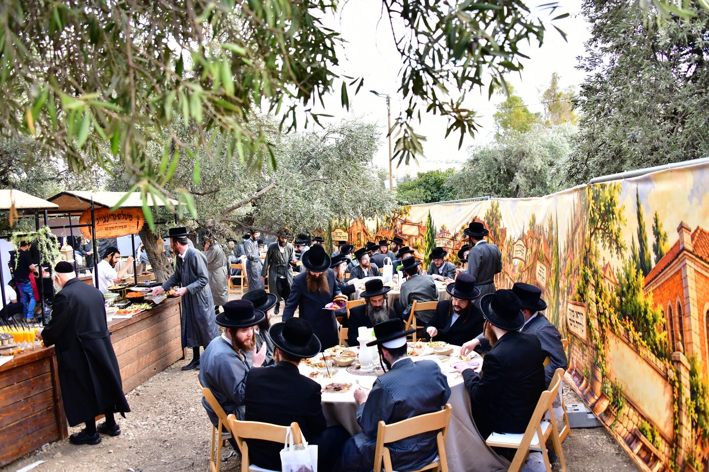 מעמד התורמים בחצור הגלילית | צילום: שוקי לרר