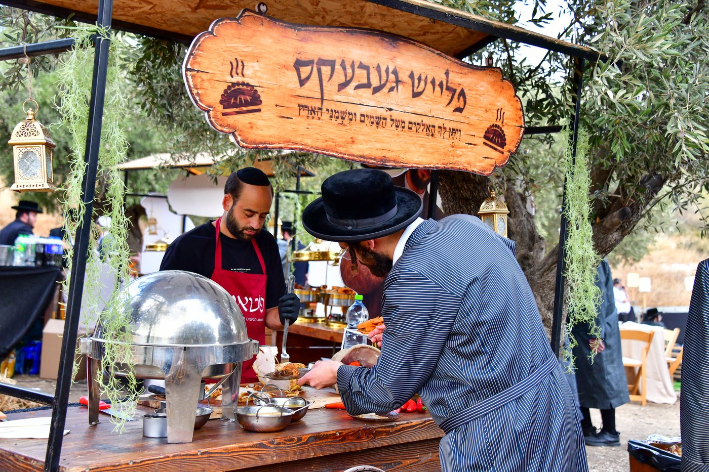 מעמד התורמים בחצור הגלילית | צילום: שוקי לרר
