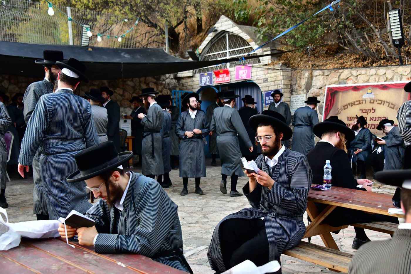 מעמד התורמים בחצור הגלילית | צילום: שוקי לרר