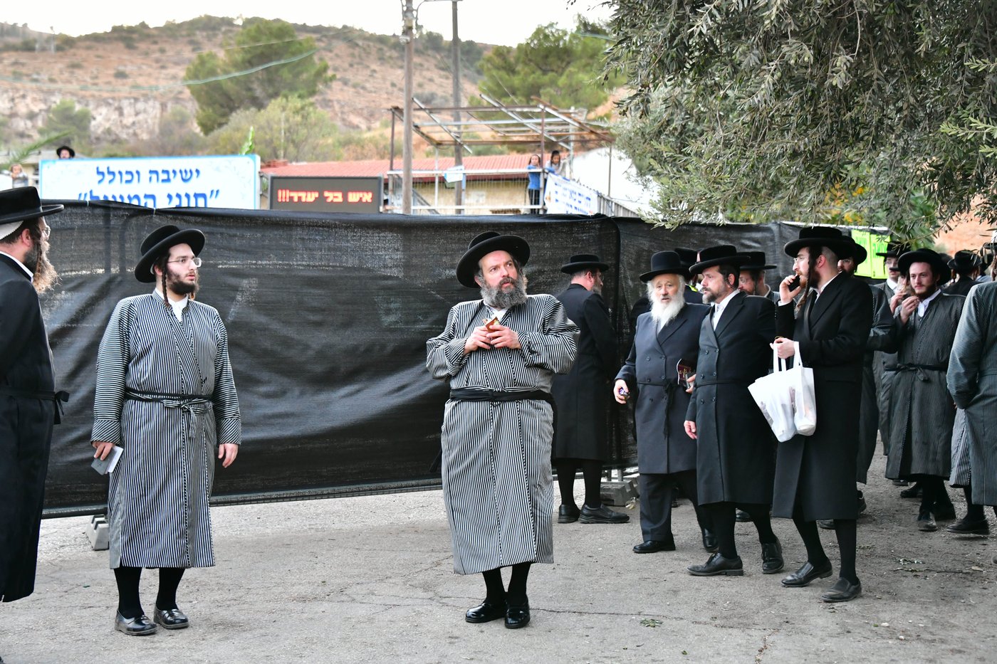 מעמד התורמים בחצור הגלילית | צילום: שוקי לרר