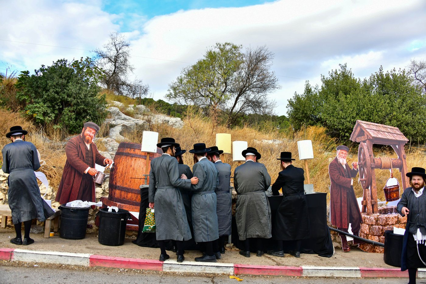 מעמד התורמים בחצור הגלילית | צילום: שוקי לרר