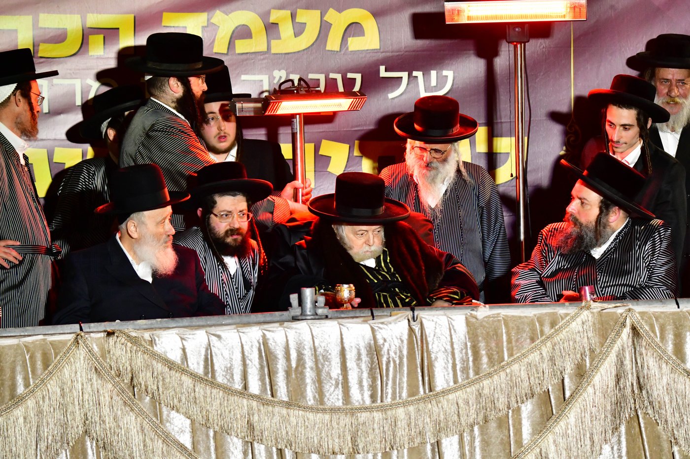 מעמד התורמים בחצור הגלילית | צילום: שוקי לרר