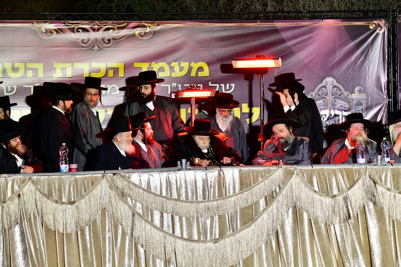 מעמד התורמים בחצור הגלילית | צילום: שוקי לרר
