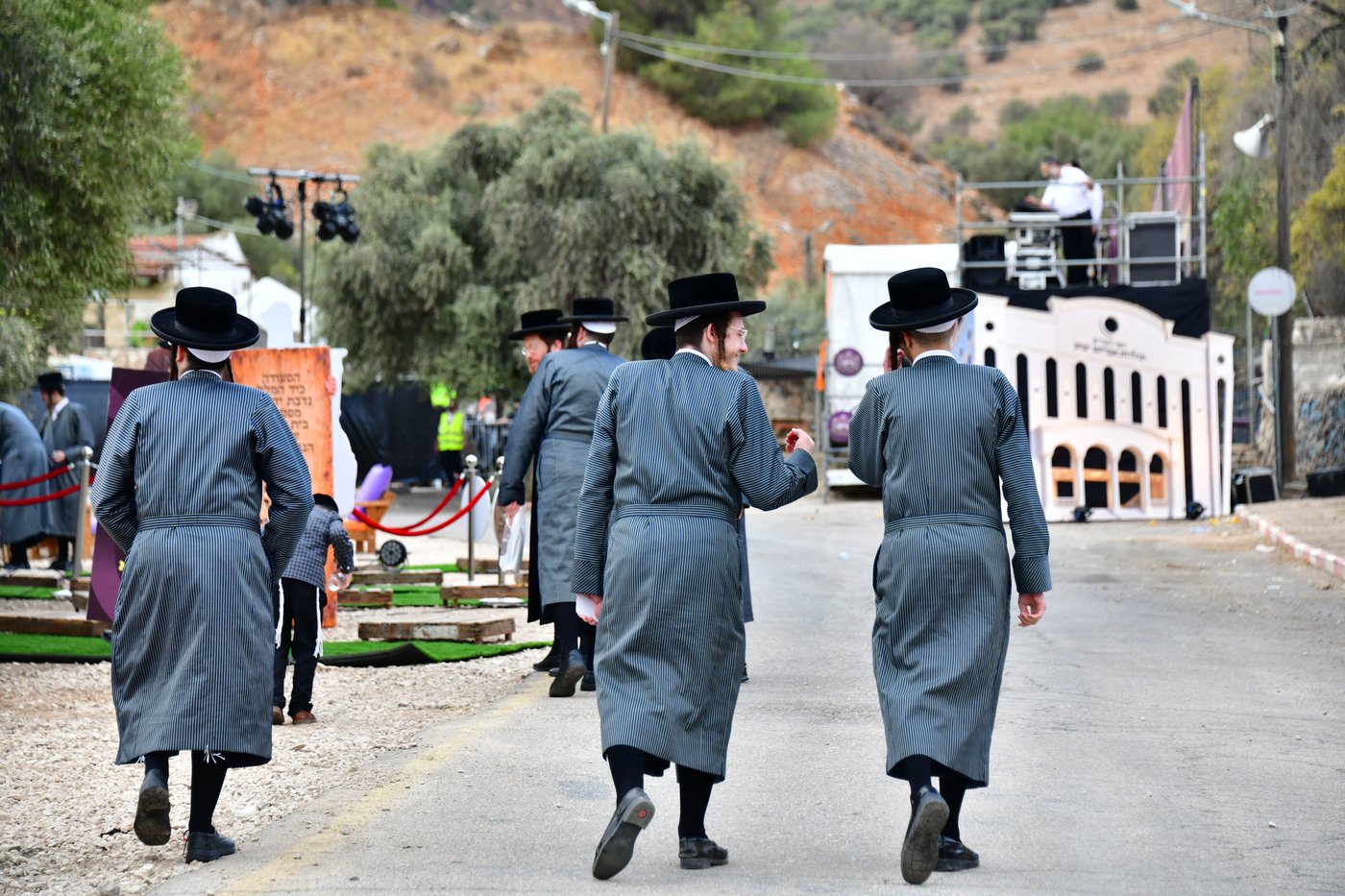 מעמד התורמים בחצור הגלילית | צילום: שוקי לרר