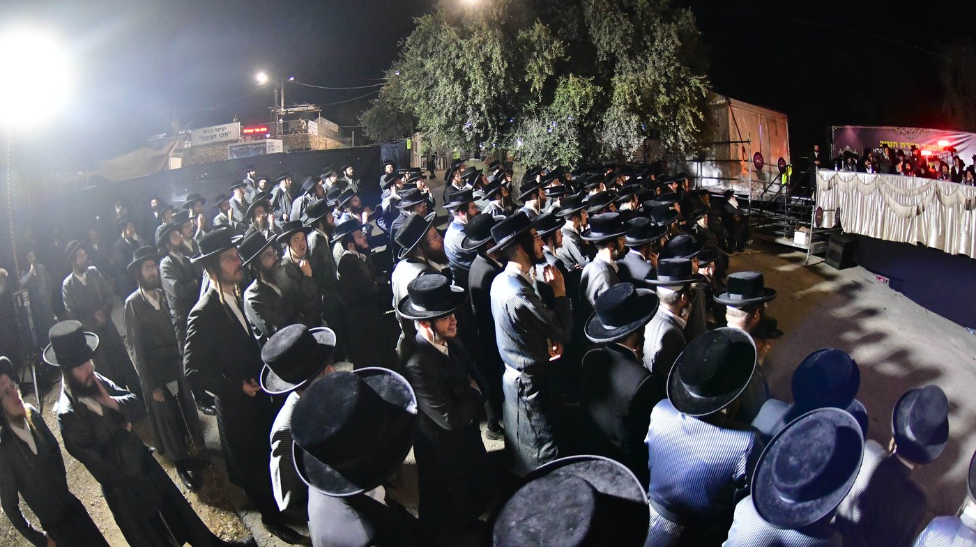מעמד התורמים בחצור הגלילית | צילום: שוקי לרר