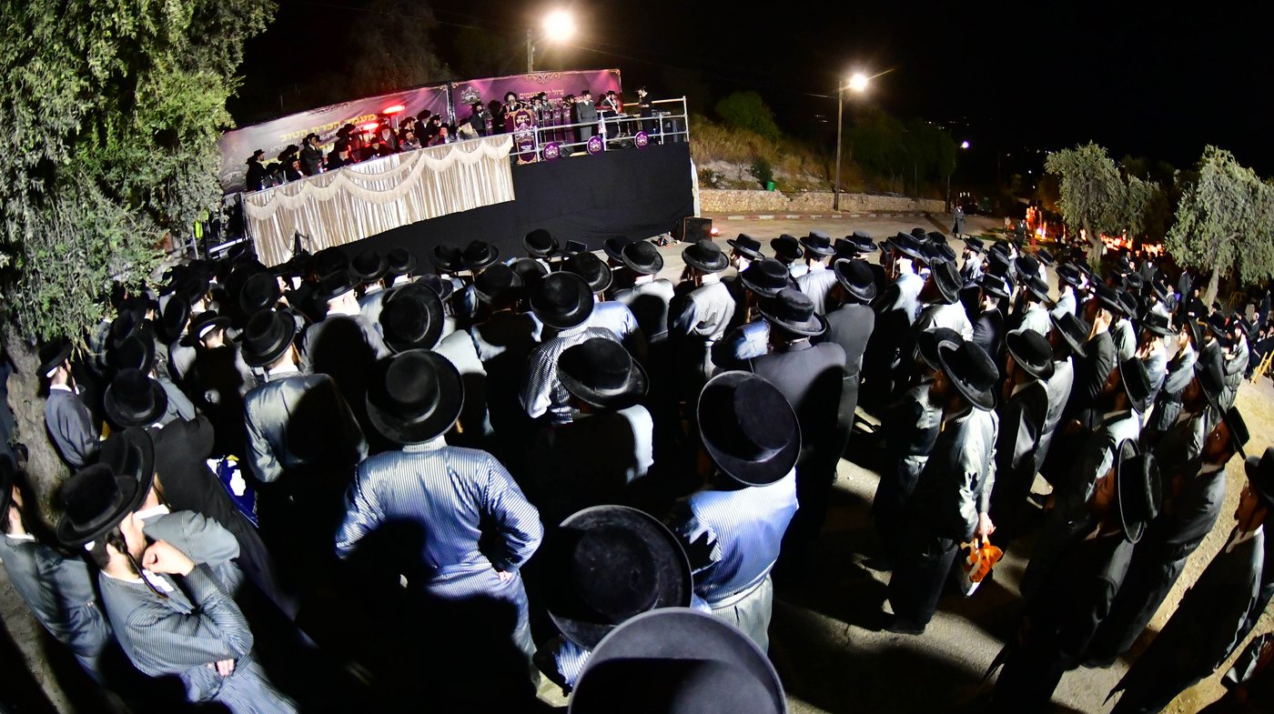 מעמד התורמים בחצור הגלילית | צילום: שוקי לרר