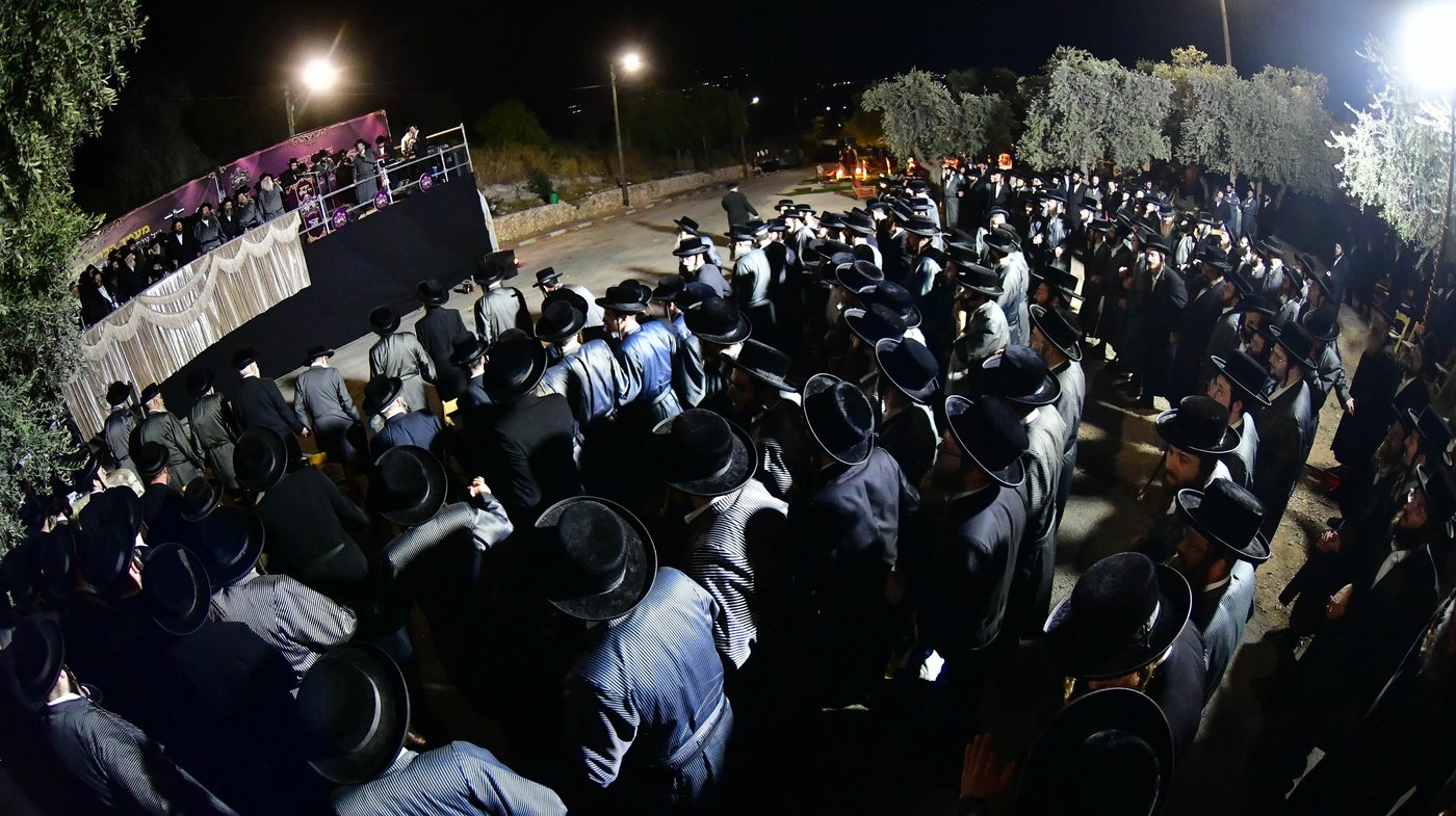 מעמד התורמים בחצור הגלילית | צילום: שוקי לרר