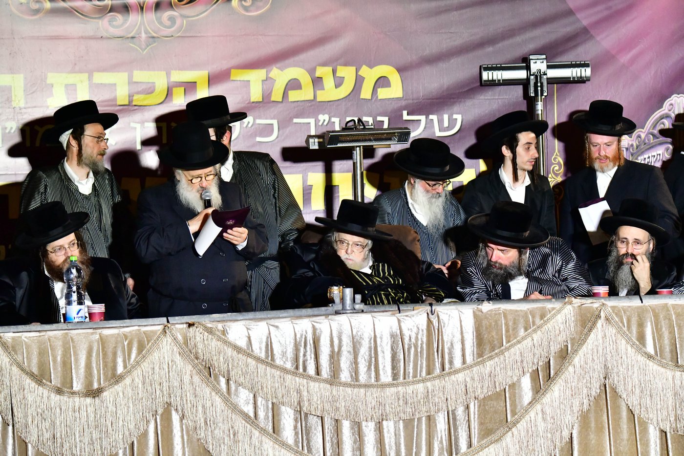 מעמד התורמים בחצור הגלילית | צילום: שוקי לרר