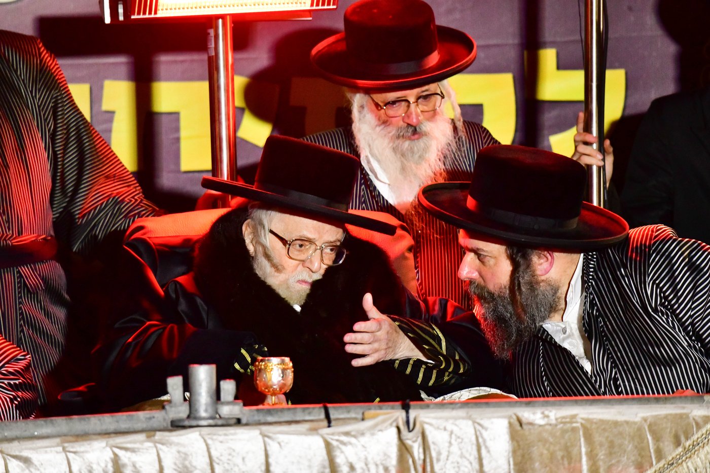 מעמד התורמים בחצור הגלילית | צילום: שוקי לרר