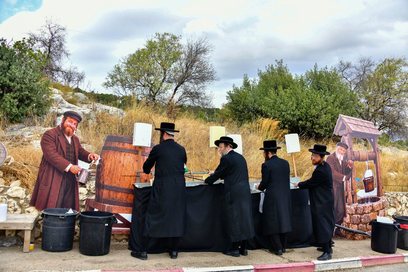 מעמד התורמים בחצור הגלילית | צילום: שוקי לרר