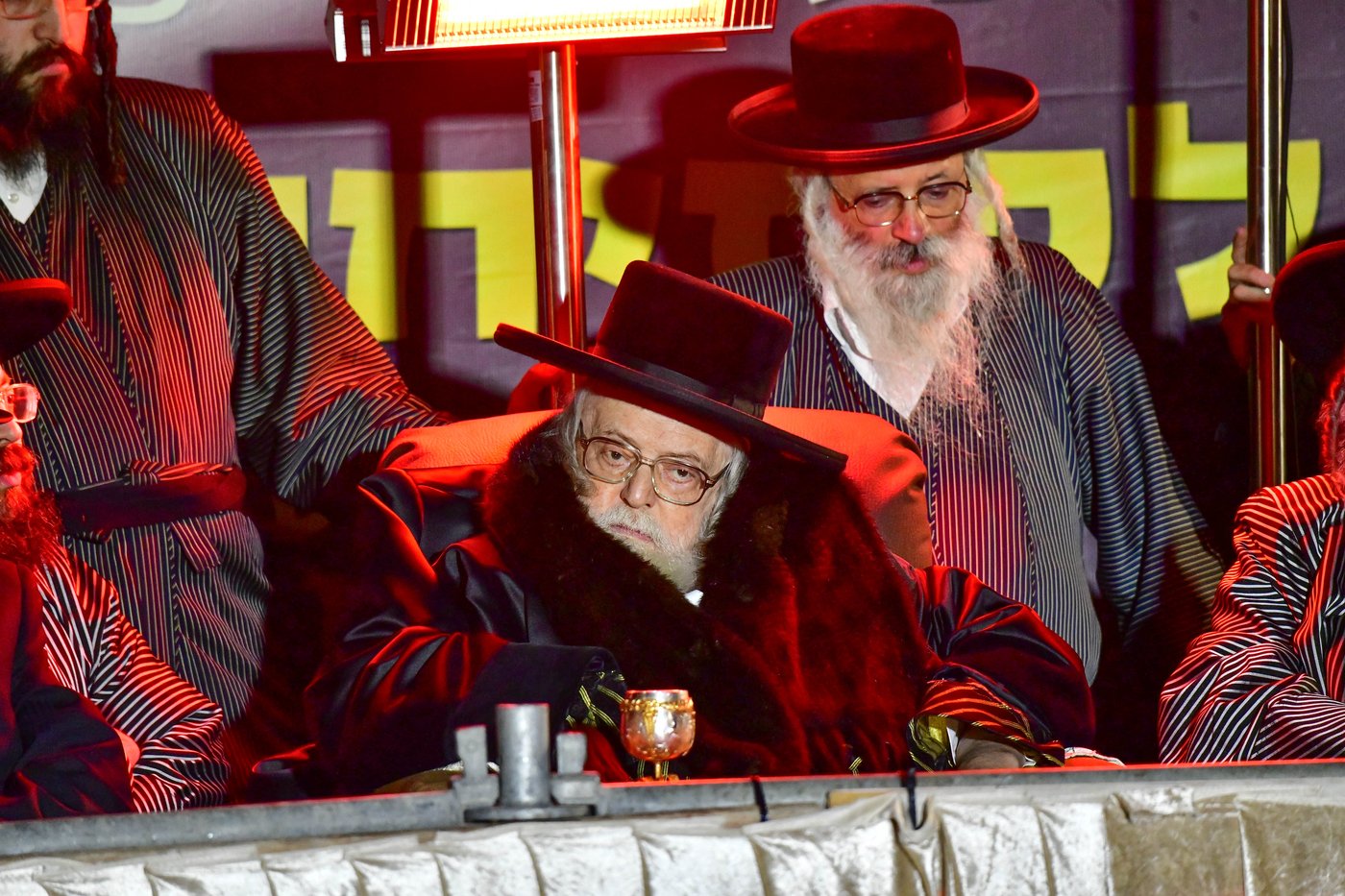 מעמד התורמים בחצור הגלילית | צילום: שוקי לרר