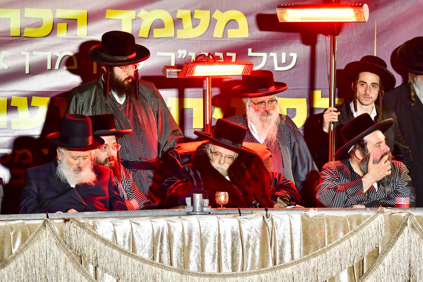 מעמד התורמים בחצור הגלילית | צילום: שוקי לרר