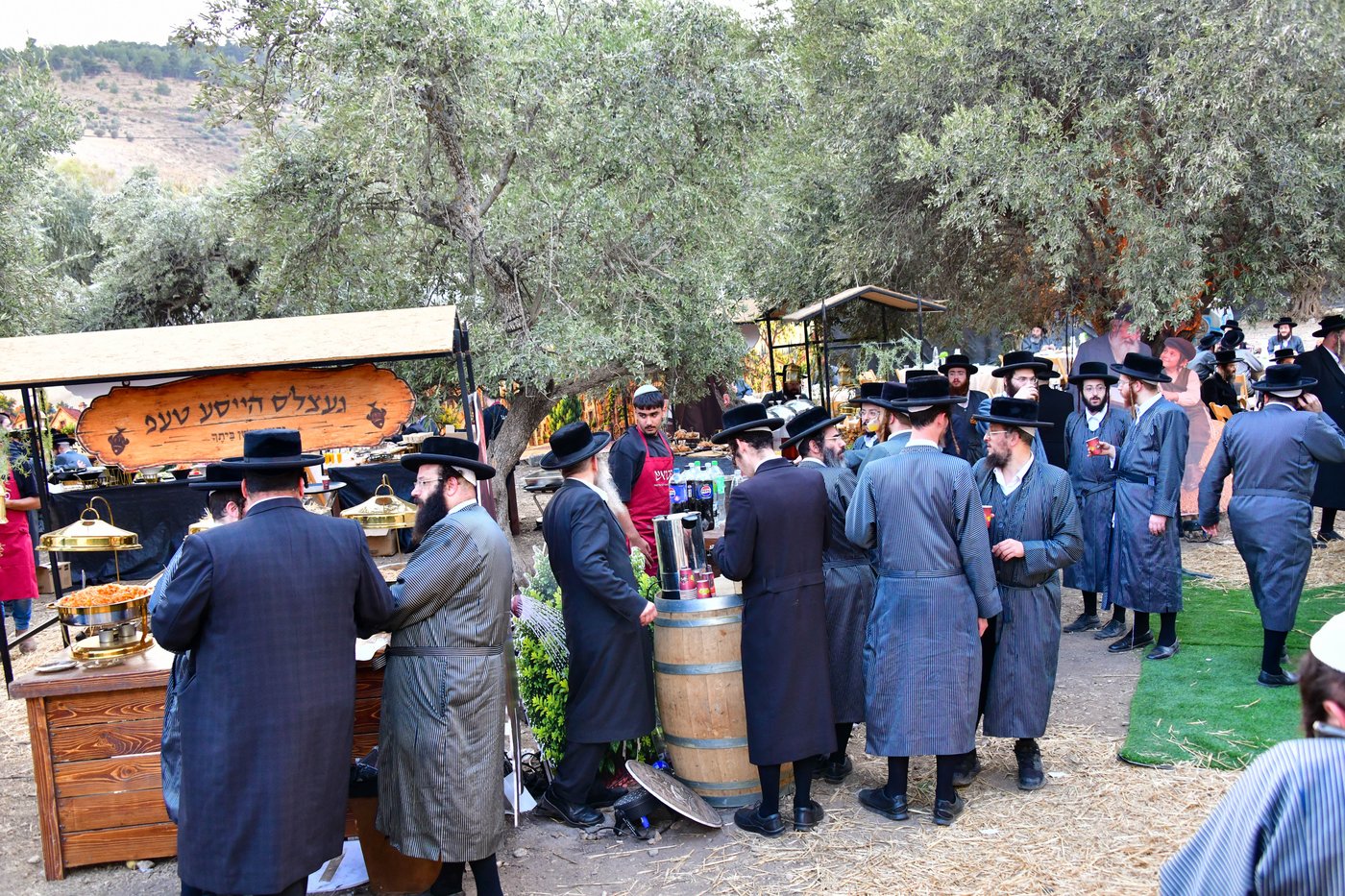 מעמד התורמים בחצור הגלילית | צילום: שוקי לרר