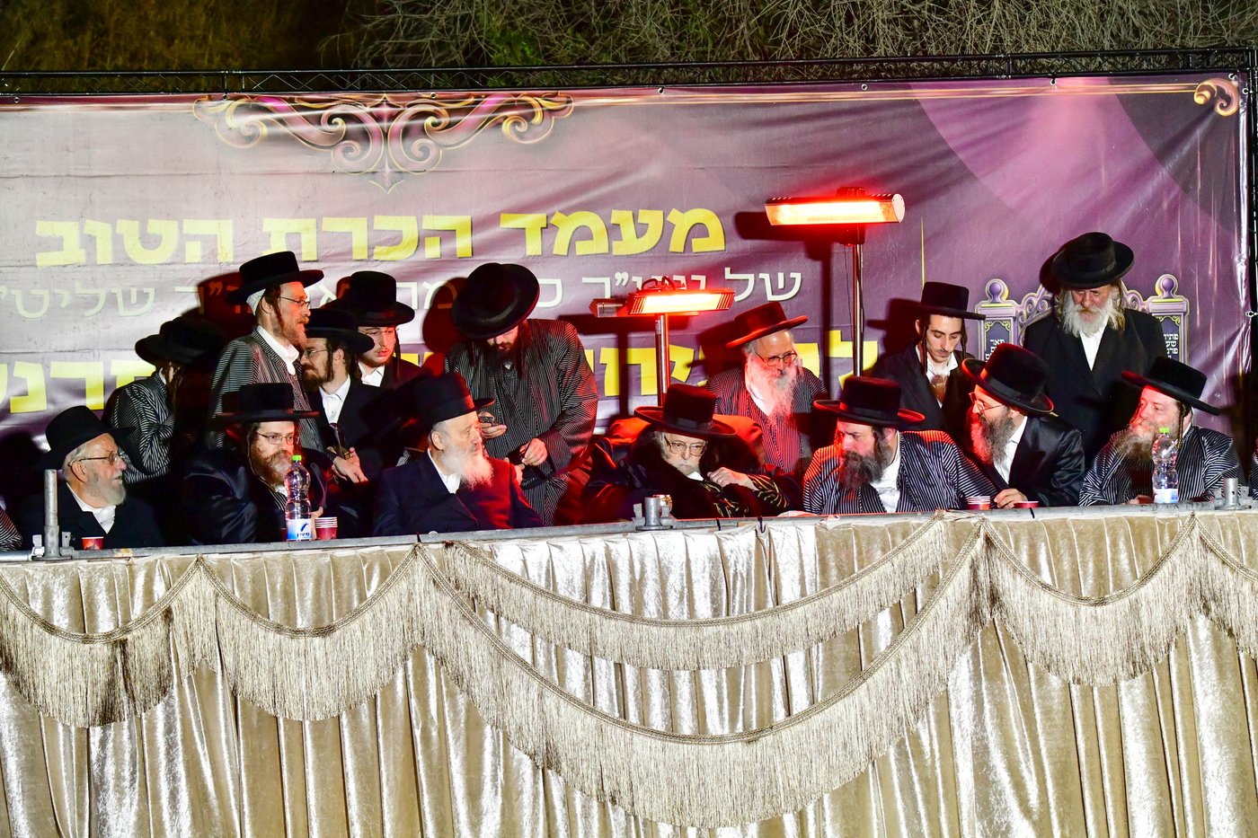 מעמד התורמים בחצור הגלילית | צילום: שוקי לרר