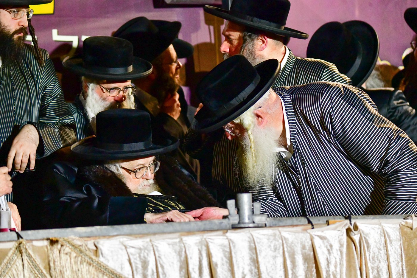 מעמד התורמים בחצור הגלילית | צילום: שוקי לרר